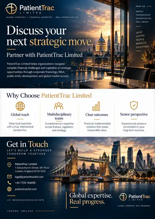 PatientTrac Limited London contact presentation